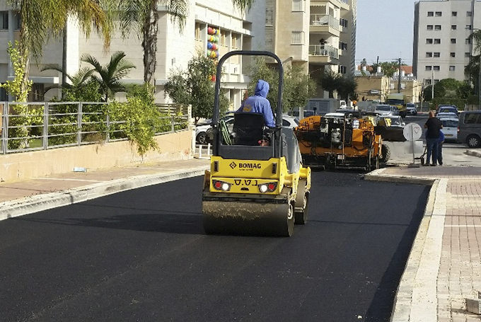 עפולה: 4 מיליון שקלים הושקעו בסלילת כבישים ברחבי העיר